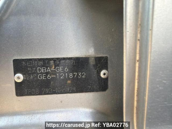 Used 2009 AT honda fit GE6 Image[6]