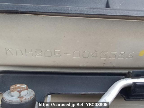 Used 2008 MT toyota hiace-van KDH205V Image[12]