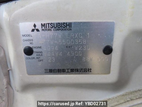 Used 2005 AT mitsubishi pajero-io H77W Image[12]