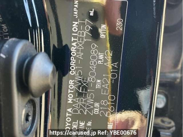 Used 2019 AT toyota prius DAA-ZVW51 Image[9]