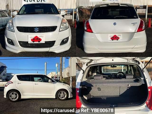 Buy Used 2012 Suzuki Swift DBA-ZC72S (YBE00678) - Carused.jp