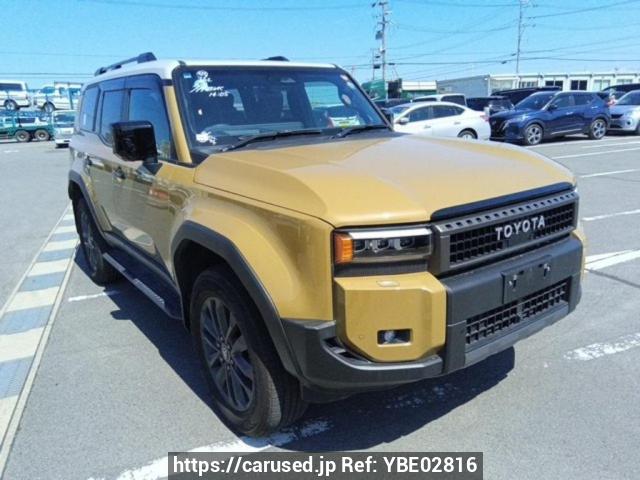 Buy Used 2024 Toyota Land Cruiser 250 GDJ250W (YBE02816) - Carused.jp