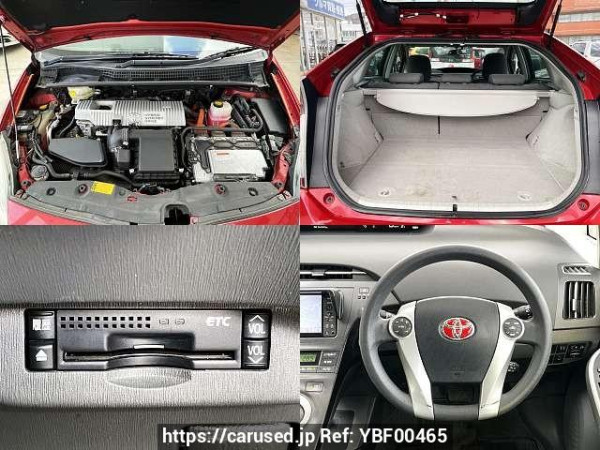 Used 2011 AT toyota prius DAA-ZVW30 Image[6]