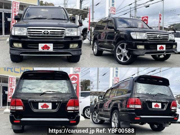 Used 2002 AT toyota land-cruiser GF-UZJ100W Image[9]