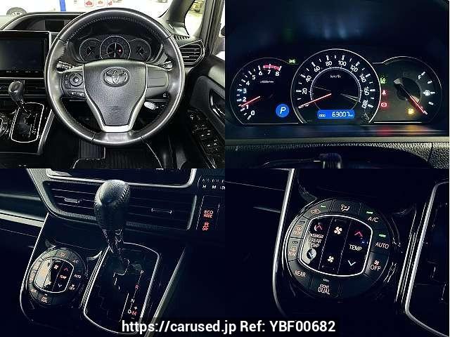Buy Used 2019 Toyota Voxy DBA-ZRR80W (YBF00682) - Carused.jp