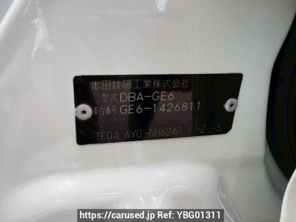 Used 2011 AT honda fit GE6 Image[10]