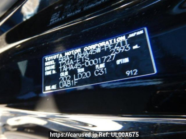 Used 2023 AT toyota vellfire TAHA45W Image[8]