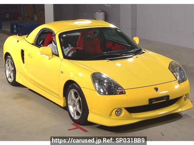 TOYOTA MR-S 純正 ボンネット TA-ZZW30 イエロー Buy Used 2004 Toyota MR-S ZZW30 (SP031BB9) - Carused.jp