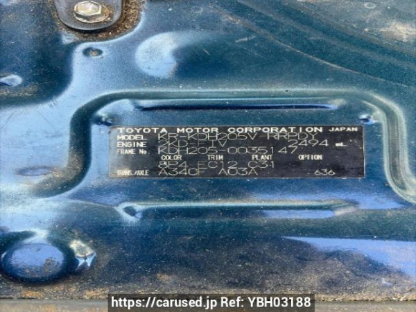 Used 2007 AT toyota regiusace-van KDH205V Image[6]