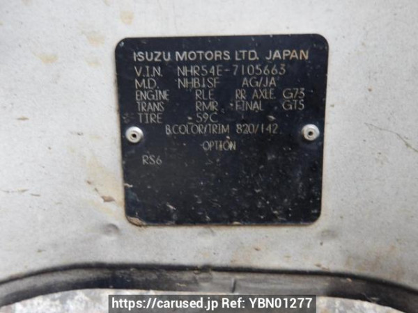 Used 1990 MT isuzu elf-truck NHR54E Image[16]