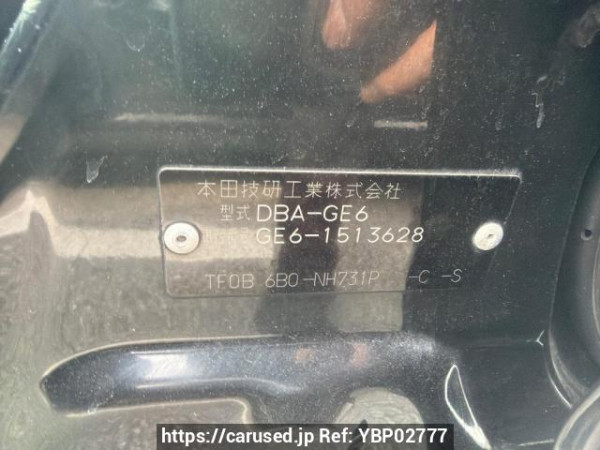 Used 2011 AT honda fit GE6 Image[7]