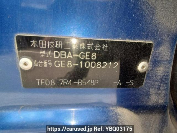 Used 2008 AT honda fit GE8 Image[11]