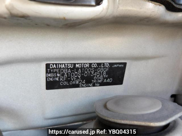 Used 2012 AT daihatsu move LA100S Image[11]
