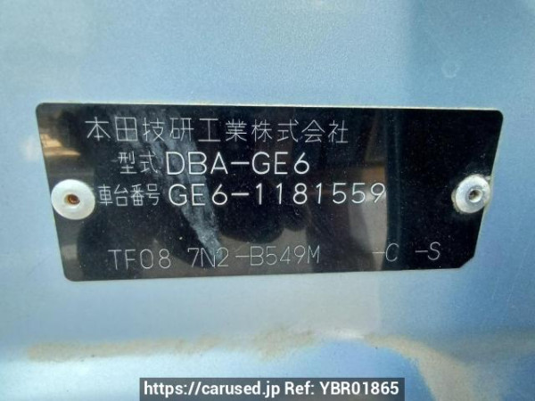 Used 2009 AT honda fit GE6 Image[11]