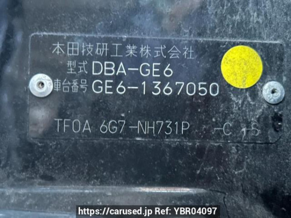 Used 2010 AT honda fit GE6 Image[10]