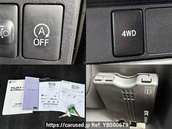 Used 2018 AT daihatsu hijet-cargo EBD-S331V Image[5]