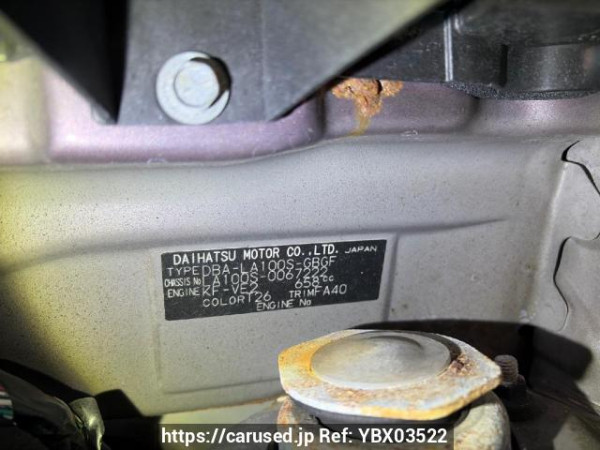 Used 2011 AT daihatsu move LA100S Image[7]