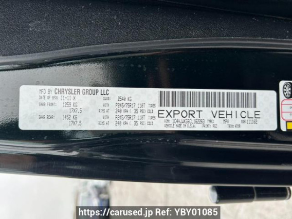 Used 2012 AT jeep wrangler-unlimited JK36L Image[11]