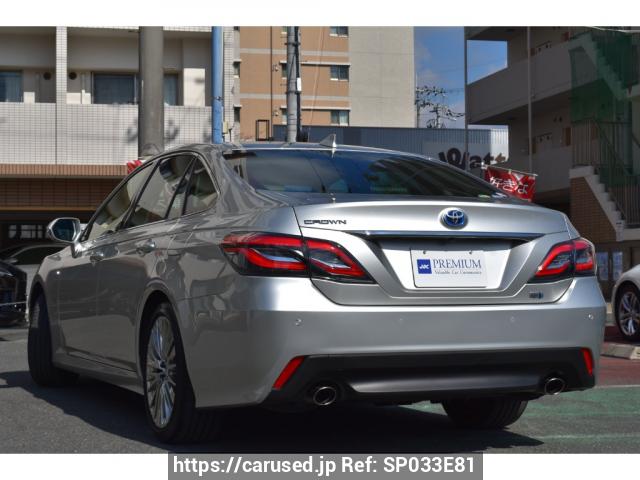 Buy Used 2019 Toyota Crown Hybrid AZSH20 (SP033E81) - Carused.jp