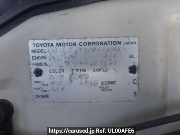 Used 2003 AT toyota land-cruiser UZJ100W Image[10]