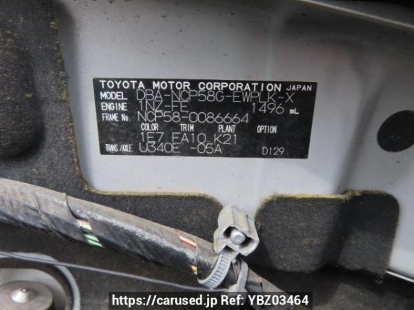 Used 2012 AT toyota probox-wagon NCP58G Image[12]
