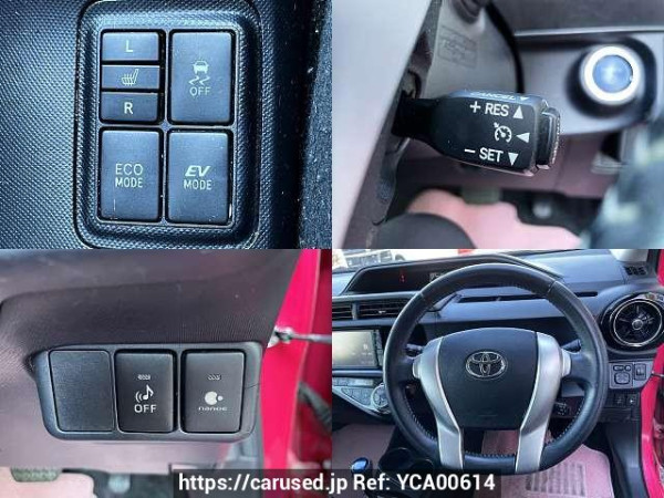 Used 2015 AT toyota aqua DAA-NHP10 Image[7]
