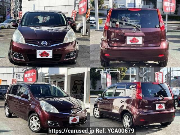 Used 2012 CVT nissan note DBA-E11 Image[9]