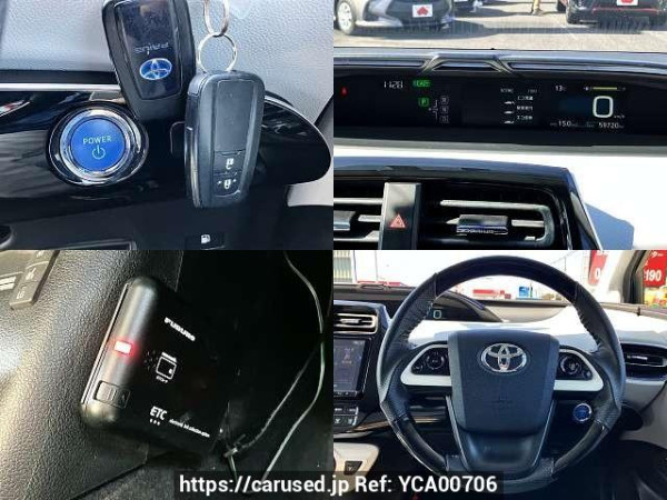 Used 2016 AT toyota prius DAA-ZVW50 Image[6]