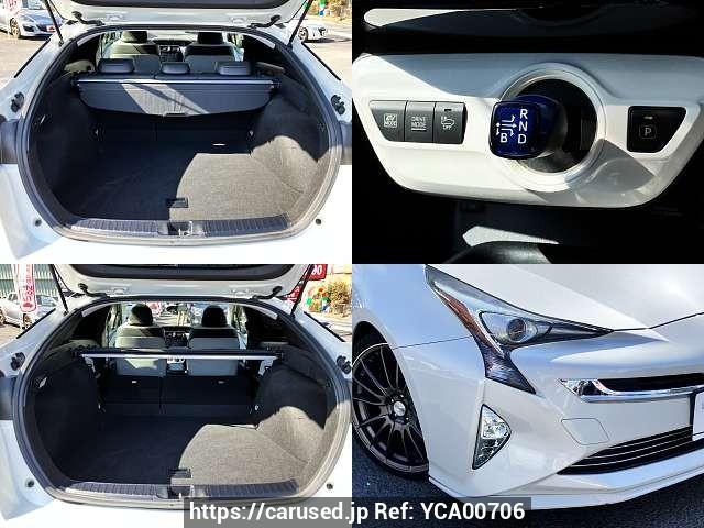 Buy Used 2016 Toyota Prius DAA-ZVW50 (YCA00706) - Carused.jp