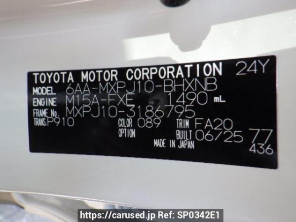 Used 2025 AT toyota yaris-cross MXPJ10 Image[10]