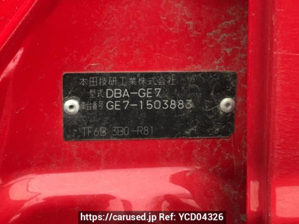 Used 2011 AT honda fit GE7 Image[10]