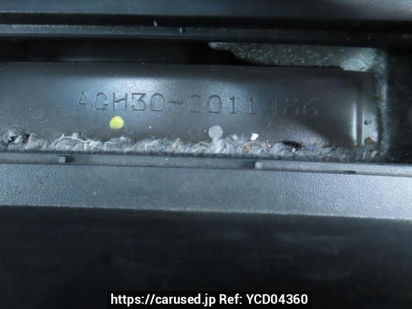 Used 2015 AT toyota vellfire AGH30W Image[13]