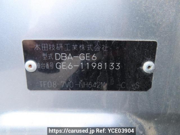 Used 2009 AT honda fit GE6 Image[12]