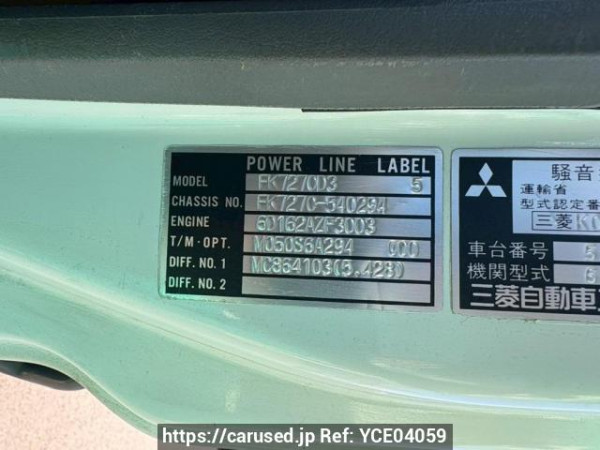 Used 1999 MT mitsubishi fighter FK727CD Image[19]