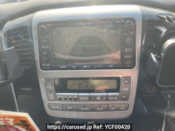 Used 2004 AT toyota alphard CBA-ANH10W Image[7]