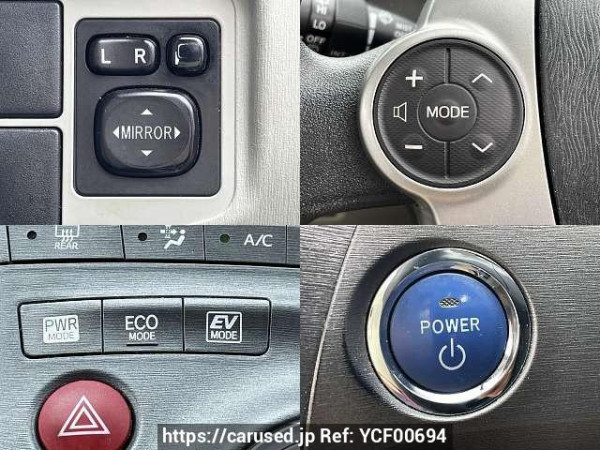 Used 2013 CVT toyota prius DAA-ZVW30 Image[5]