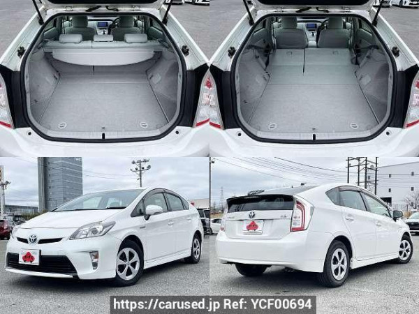 Used 2013 CVT toyota prius DAA-ZVW30 Image[9]