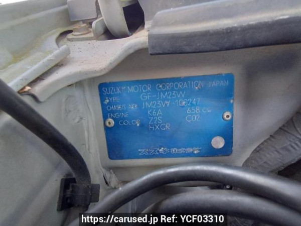 Used 1998 AT mazda az-offroad JM23W Image[10]