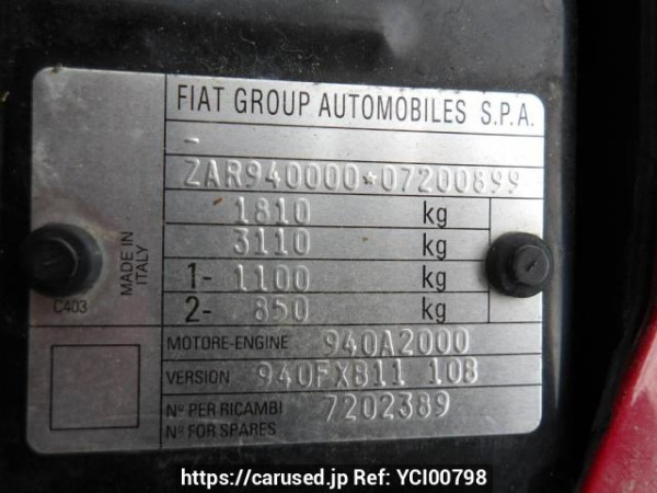 Used 2013 AT alfa-romeo giulietta 940141 Image[11]