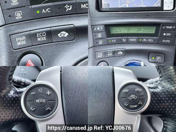 Used 2011 AT toyota prius DAA-ZVW30 Image[7]