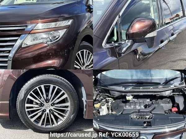 Used 2017 CVT nissan elgrand DBA-TE52 Image[7]