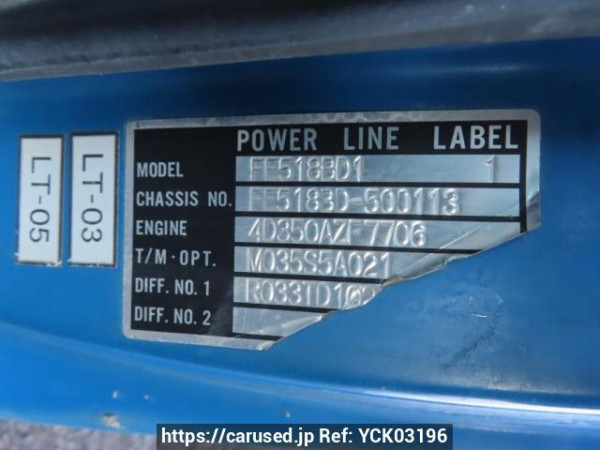 Used 1993 MT mitsubishi canter FE518BD Image[25]