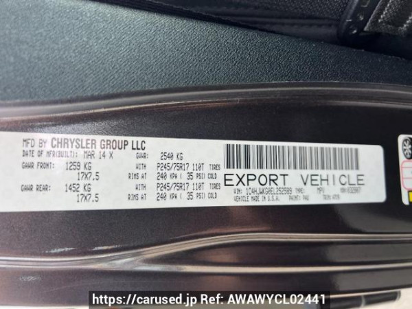 Used 2014 AT jeep wrangler-unlimited JK36LR Image[9]