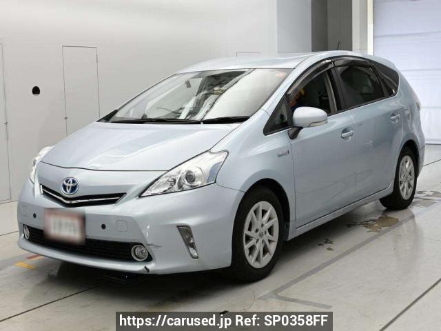 シルバーカー Toyota Prius Alfa ZVW41 Buy Used 2013 Toyota Prius alpha ZVW41W (SP0358FF) - Carused.jp