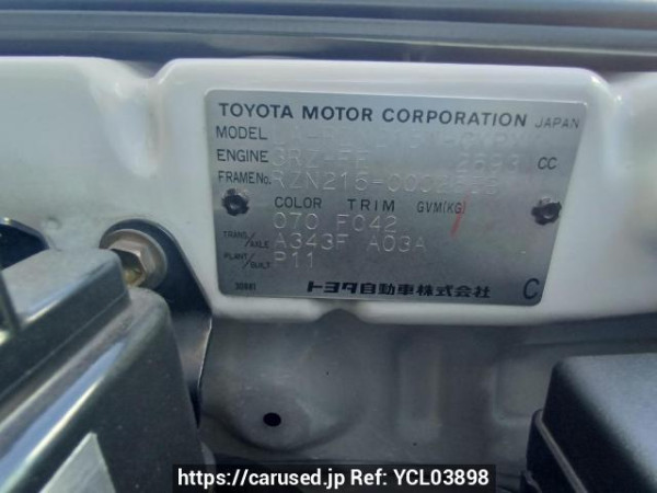 Used 2002 AT toyota hilux-surf RZN215W Image[11]