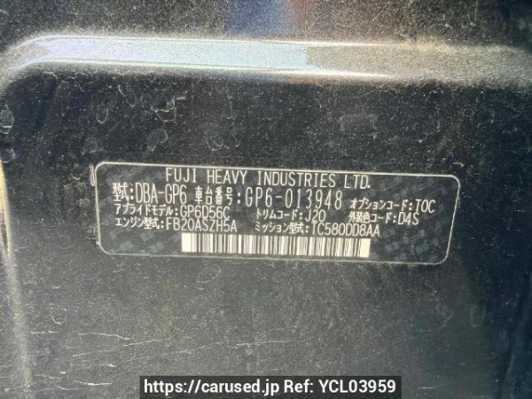 Used 2015 AT subaru impreza-sports GP6 Image[6]