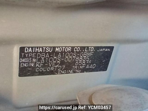 Used 2011 AT daihatsu move LA100S Image[11]