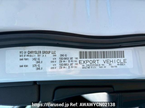 Used 2014 AT jeep grand-cherokee WK36T Image[10]