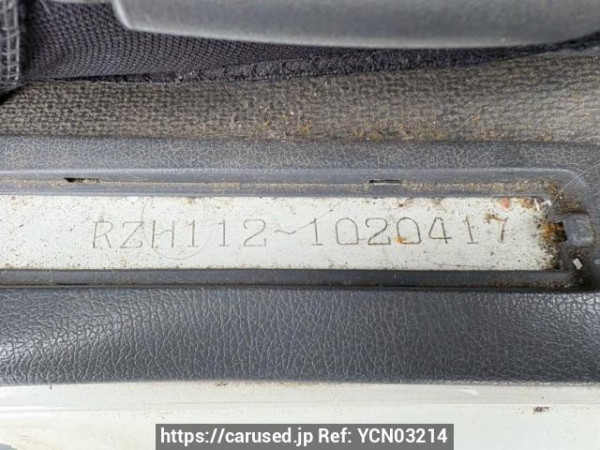 Used 2003 MT toyota hiace-van RZH112V Image[11]