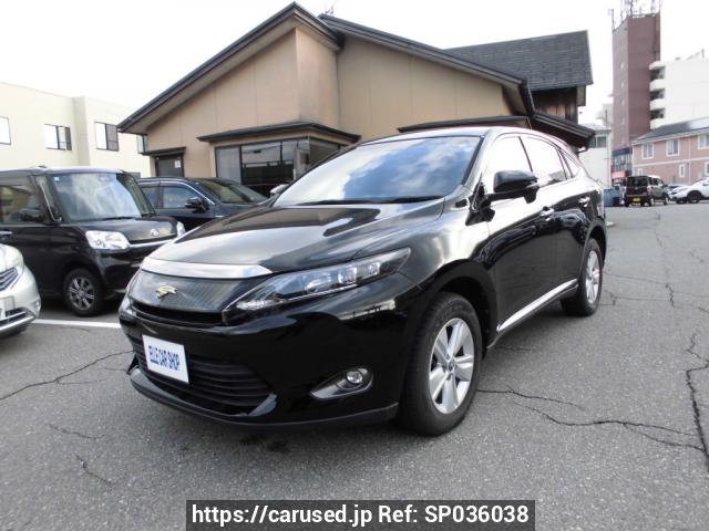 Used Toyota Harrier ZSU60W for sale - Japanese Used Cars Carused.jp